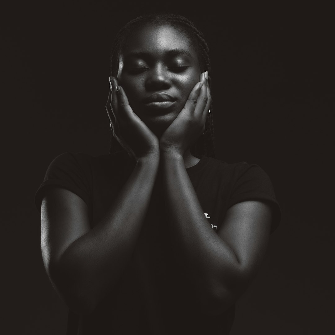 Portrait of a smiling black brazilian woman