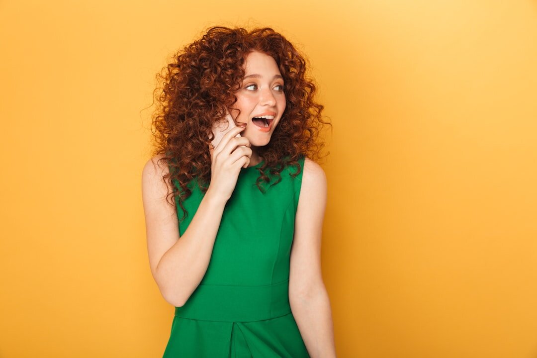 person communicating with confidence